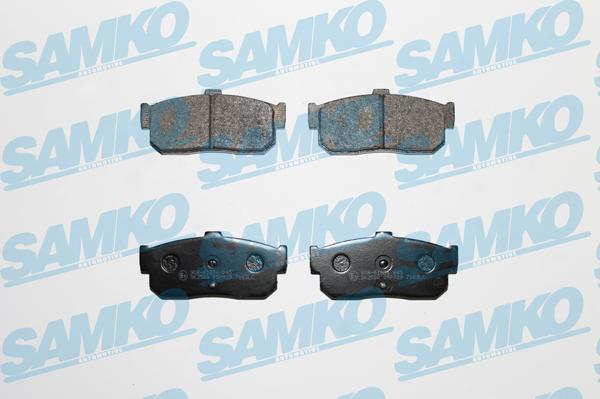 Samko 5SP929 - Kit de plaquettes de frein, frein à disque cwaw.fr