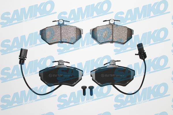 Samko 5SP979 - Kit de plaquettes de frein, frein à disque cwaw.fr