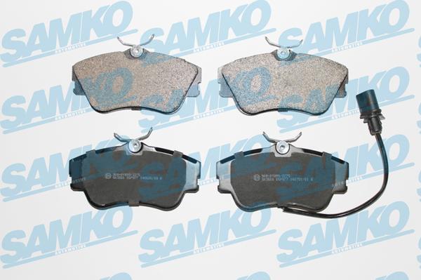 Samko 5SP977 - Kit de plaquettes de frein, frein à disque cwaw.fr