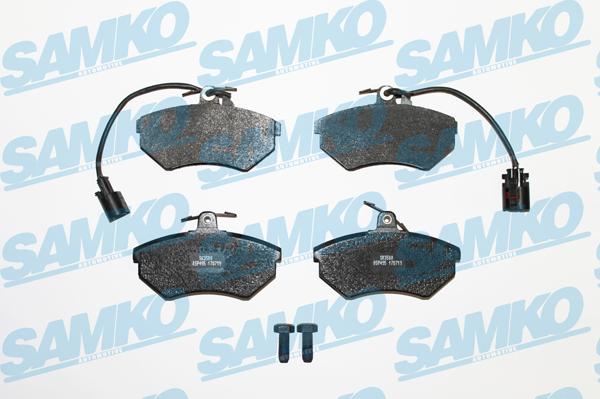 Samko 5SP495 - Kit de plaquettes de frein, frein à disque cwaw.fr