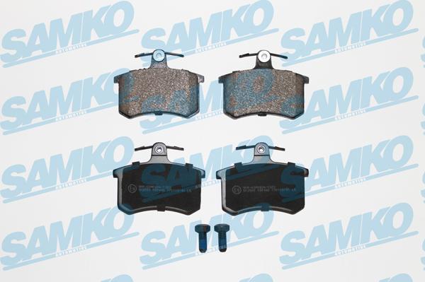 Samko 5SP440 - Kit de plaquettes de frein, frein à disque cwaw.fr