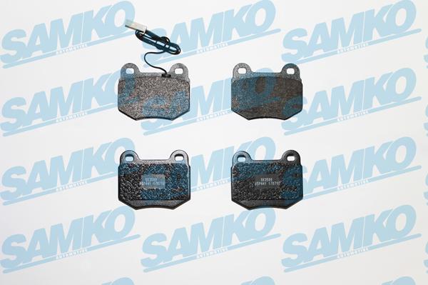 Samko 5SP441 - Kit de plaquettes de frein, frein à disque cwaw.fr