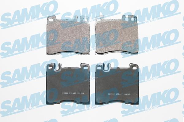 Samko 5SP447 - Kit de plaquettes de frein, frein à disque cwaw.fr