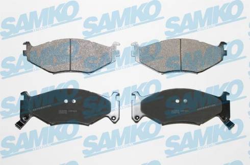 Samko 5SP454 - Kit de plaquettes de frein, frein à disque cwaw.fr