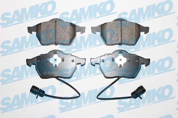 Samko 5SP453 - Kit de plaquettes de frein, frein à disque cwaw.fr