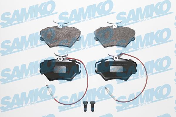 Samko 5SP469 - Kit de plaquettes de frein, frein à disque cwaw.fr