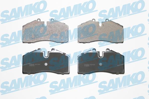 Samko 5SP466 - Kit de plaquettes de frein, frein à disque cwaw.fr