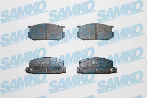 Samko 5SP467 - Kit de plaquettes de frein, frein à disque cwaw.fr