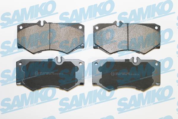 Samko 5SP408 - Kit de plaquettes de frein, frein à disque cwaw.fr