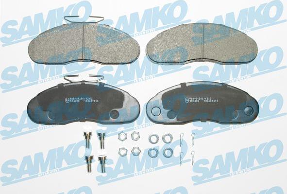 Samko 5SP414 - Kit de plaquettes de frein, frein à disque cwaw.fr