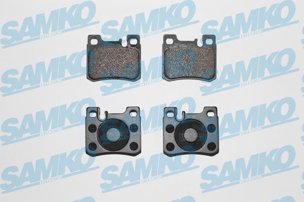 Samko 5SP485 - Kit de plaquettes de frein, frein à disque cwaw.fr