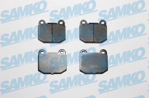 Samko 5SP434 - Kit de plaquettes de frein, frein à disque cwaw.fr