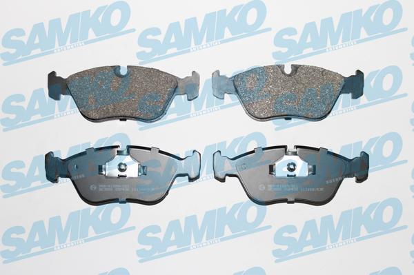 Samko 5SP436 - Kit de plaquettes de frein, frein à disque cwaw.fr