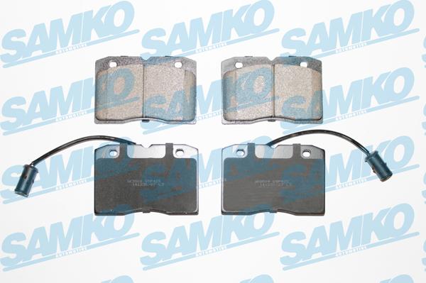 Samko 5SP425 - Kit de plaquettes de frein, frein à disque cwaw.fr