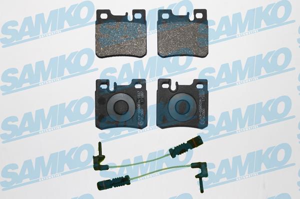 Samko 5SP428A - Kit de plaquettes de frein, frein à disque cwaw.fr