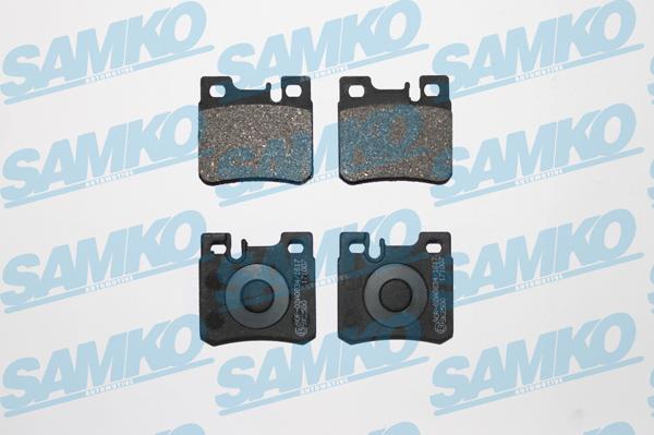 Samko 5SP428 - Kit de plaquettes de frein, frein à disque cwaw.fr