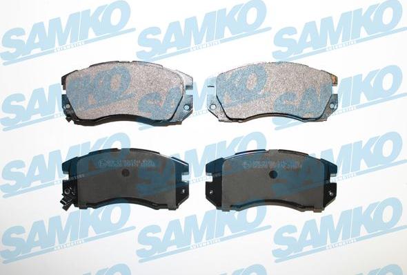 Samko 5SP479 - Kit de plaquettes de frein, frein à disque cwaw.fr