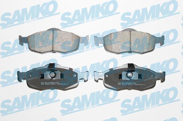 Samko 5SP471 - Kit de plaquettes de frein, frein à disque cwaw.fr