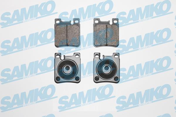 Samko 5SP477 - Kit de plaquettes de frein, frein à disque cwaw.fr