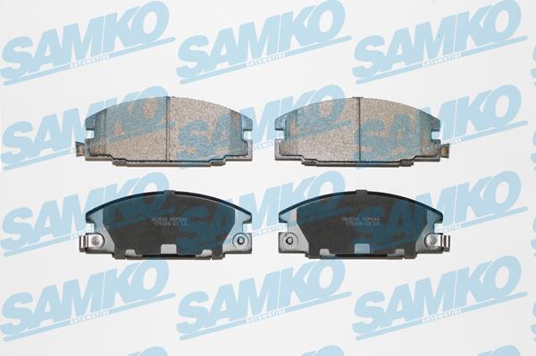 Samko 5SP544 - Kit de plaquettes de frein, frein à disque cwaw.fr