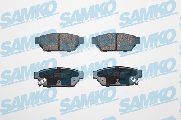 Samko 5SP547 - Kit de plaquettes de frein, frein à disque cwaw.fr