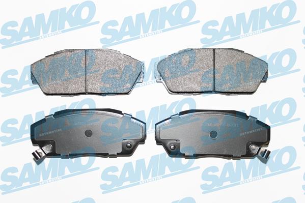 Samko 5SP555 - Kit de plaquettes de frein, frein à disque cwaw.fr