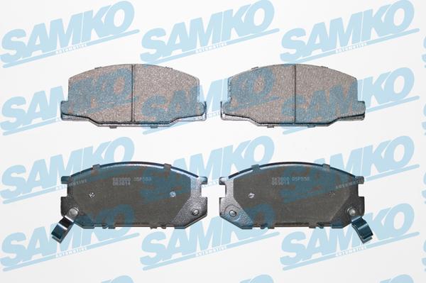 Samko 5SP553 - Kit de plaquettes de frein, frein à disque cwaw.fr