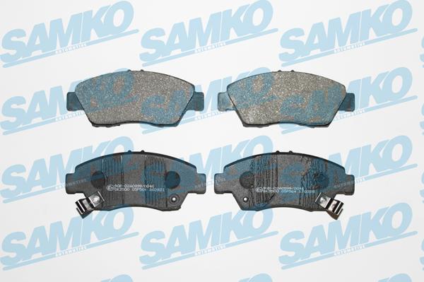 Samko 5SP564 - Kit de plaquettes de frein, frein à disque cwaw.fr