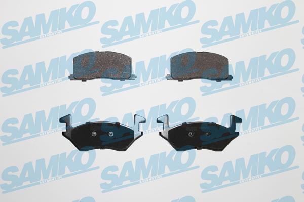 Samko 5SP560 - Kit de plaquettes de frein, frein à disque cwaw.fr