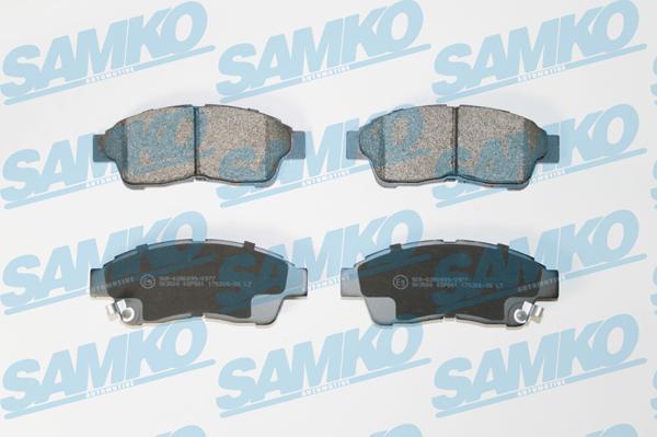 Samko 5SP561 - Kit de plaquettes de frein, frein à disque cwaw.fr