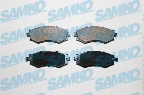 Samko 5SP563 - Kit de plaquettes de frein, frein à disque cwaw.fr