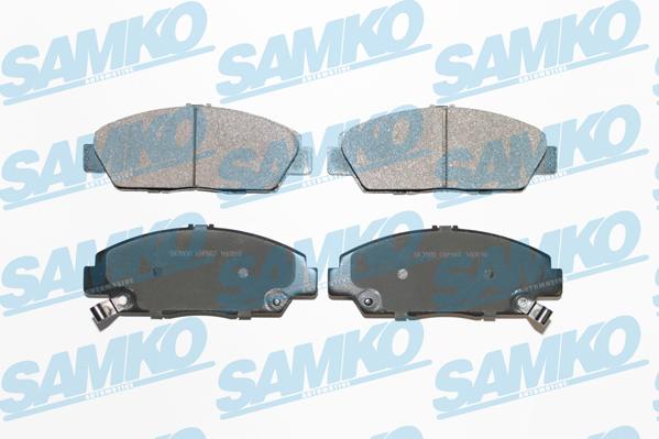 Samko 5SP567 - Kit de plaquettes de frein, frein à disque cwaw.fr