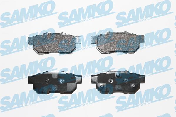 Samko 5SP505 - Kit de plaquettes de frein, frein à disque cwaw.fr