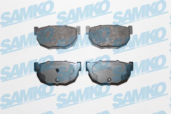 Samko 5SP503 - Kit de plaquettes de frein, frein à disque cwaw.fr