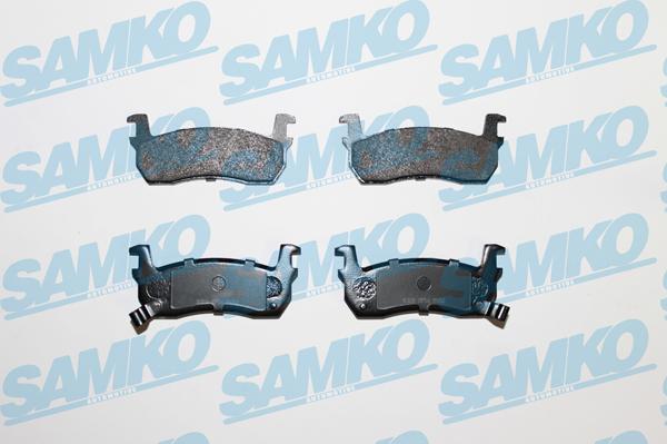 Samko 5SP516 - Kit de plaquettes de frein, frein à disque cwaw.fr