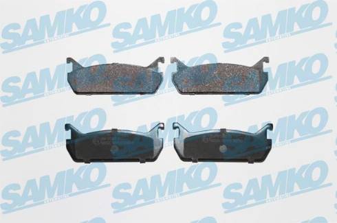 Samko 5SP513 - Kit de plaquettes de frein, frein à disque cwaw.fr