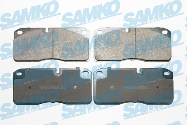 Samko 5SP586 - Kit de plaquettes de frein, frein à disque cwaw.fr