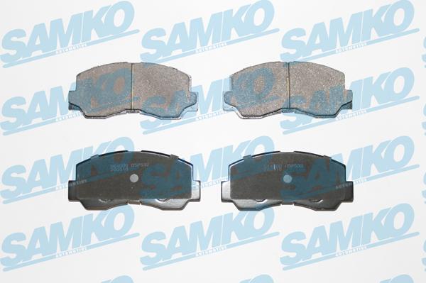 Samko 5SP532 - Kit de plaquettes de frein, frein à disque cwaw.fr