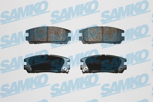 Samko 5SP524 - Kit de plaquettes de frein, frein à disque cwaw.fr