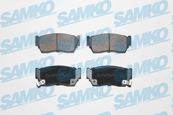 Samko 5SP520 - Kit de plaquettes de frein, frein à disque cwaw.fr