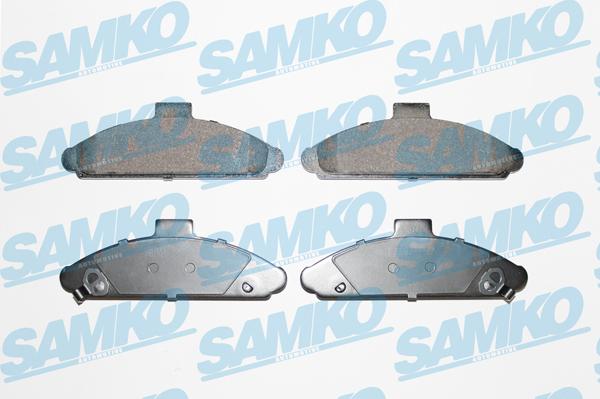 Samko 5SP579 - Kit de plaquettes de frein, frein à disque cwaw.fr