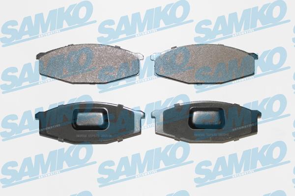 Samko 5SP575 - Kit de plaquettes de frein, frein à disque cwaw.fr