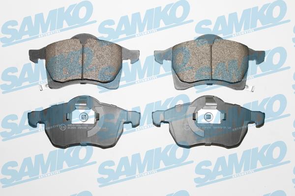 Samko 5SP690 - Kit de plaquettes de frein, frein à disque cwaw.fr