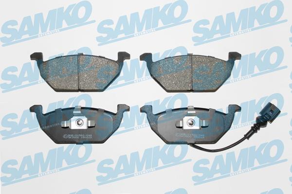 Samko 5SP692 - Kit de plaquettes de frein, frein à disque cwaw.fr