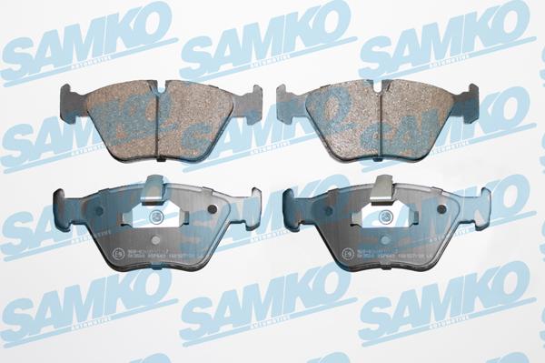 Samko 5SP649 - Kit de plaquettes de frein, frein à disque cwaw.fr