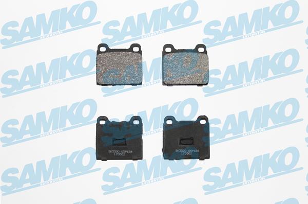 Samko 5SP659 - Kit de plaquettes de frein, frein à disque cwaw.fr