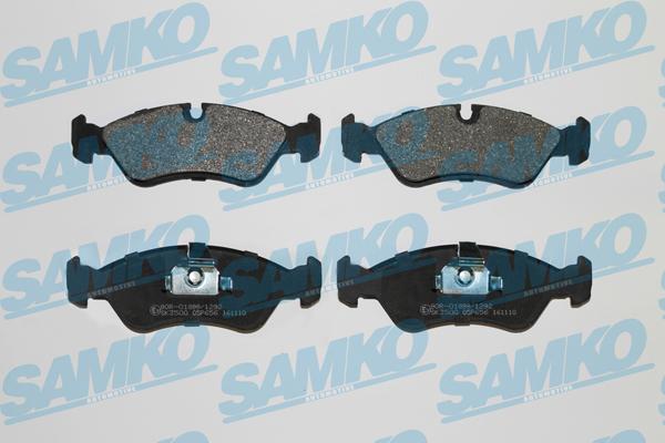 Samko 5SP656 - Kit de plaquettes de frein, frein à disque cwaw.fr