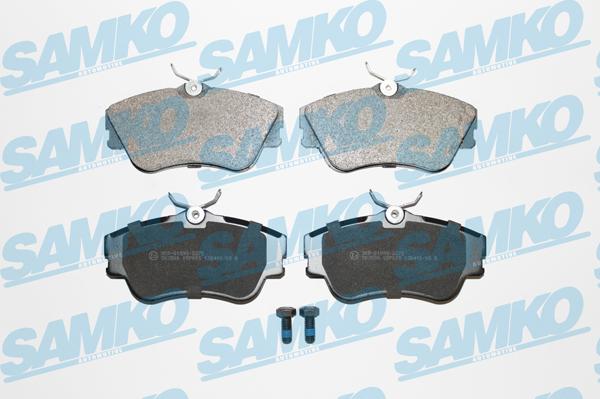 Samko 5SP605 - Kit de plaquettes de frein, frein à disque cwaw.fr