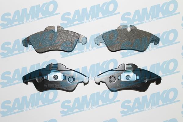 Samko 5SP608 - Kit de plaquettes de frein, frein à disque cwaw.fr