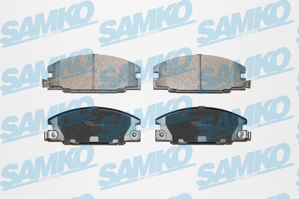 Samko 5SP685 - Kit de plaquettes de frein, frein à disque cwaw.fr